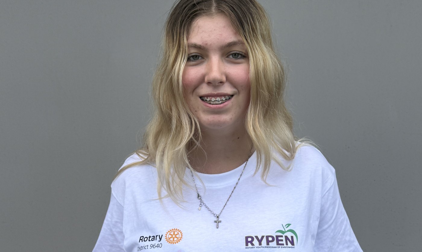 Isabella McDonell with her RYPEN certificate of completion, 2026